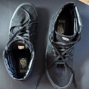 Vans Men's Black High-Top Sneakers